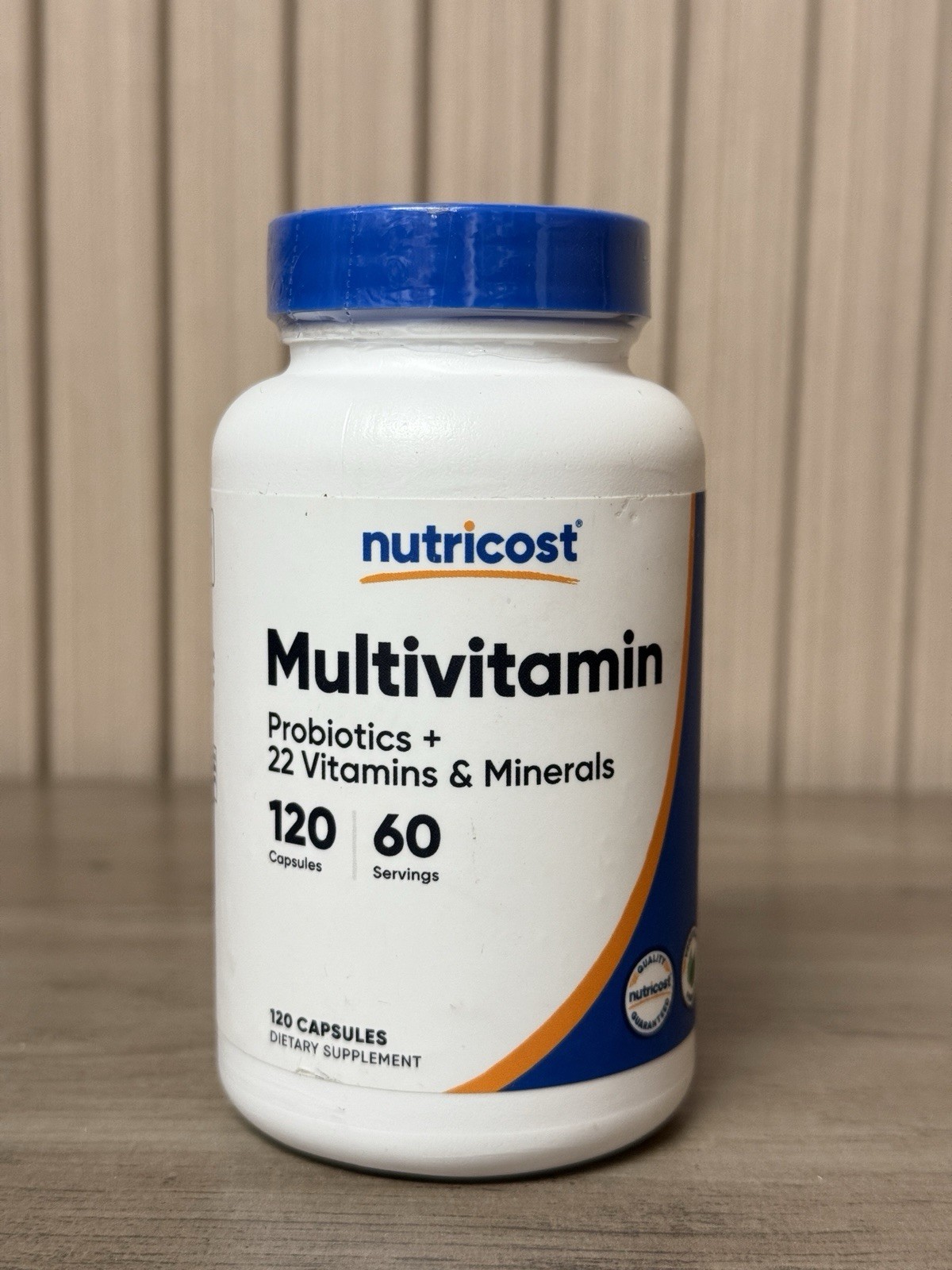 Nutricost Multivitamin w/ Probiotics, Minerals – 120 Capsules (FREE SHIPPING)