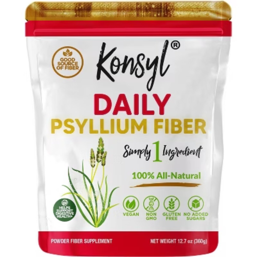 Konsyl Daily Psyllium Fiber Powder – 12.7oz