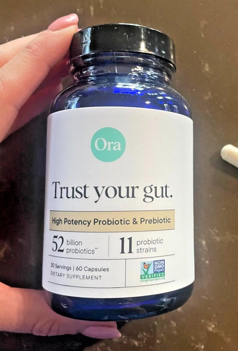 Ora Organic Probiotics – 52 Billion CFU, 60 Capsules