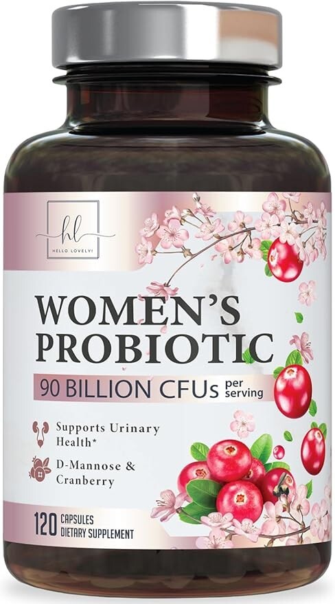Probiotics for Women Digestive Health Support – 90 Billion CFU Women’s Probiotic