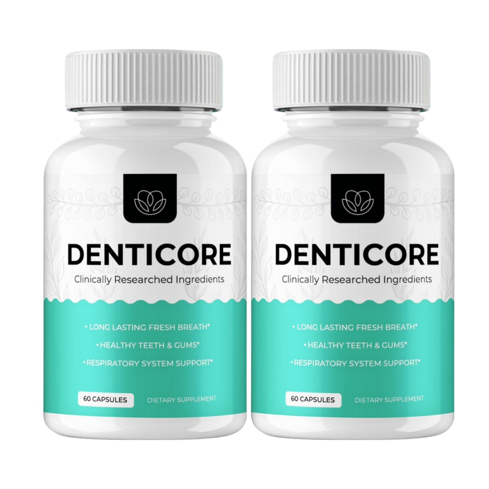2-Pack Denticore Dental Health Supplement – Oral Health Support – 120 Capsules