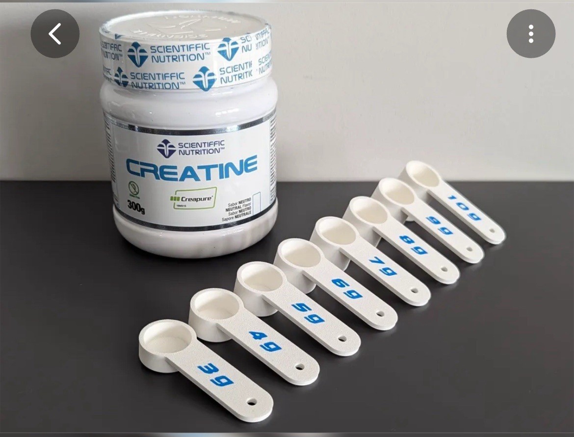 Creatine Scoop | Measuring Scoops for 3-10 Grams