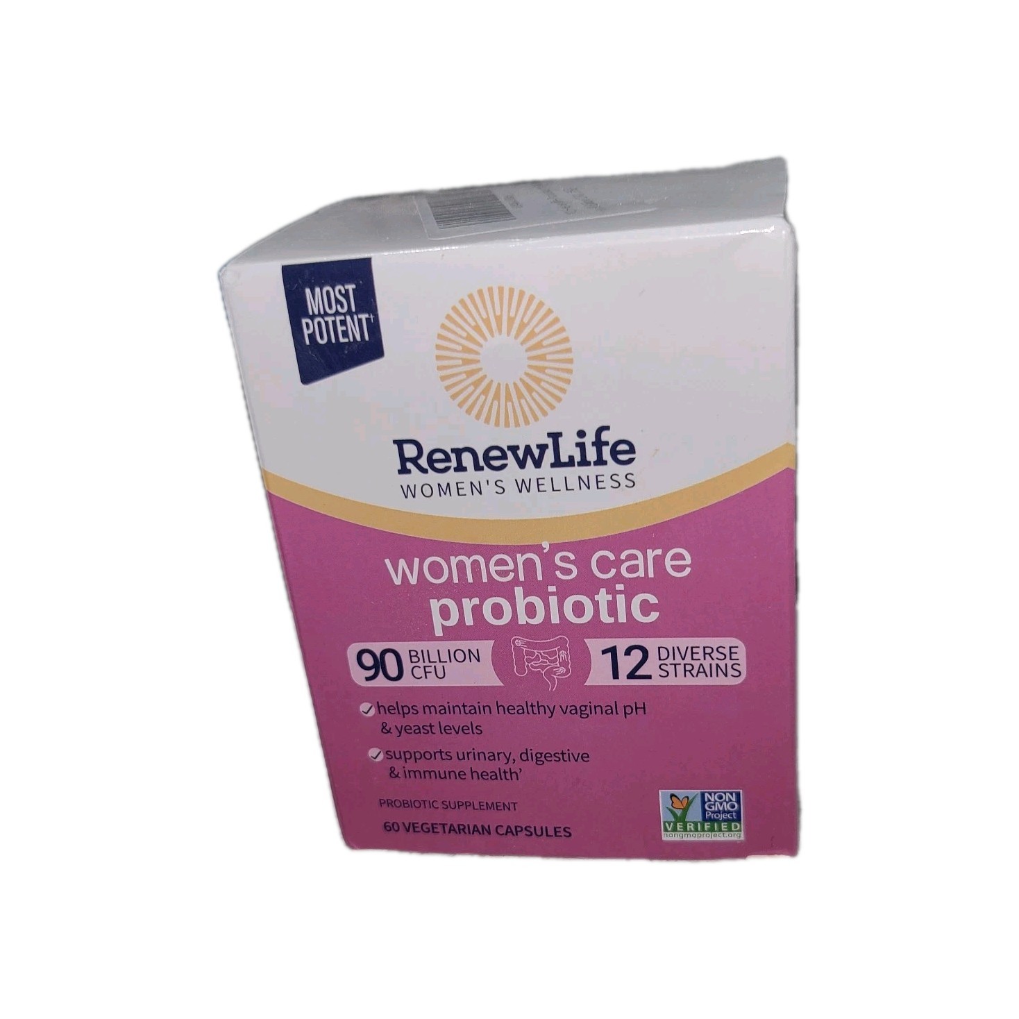 Renew Life Women’s Care Probiotic 90 Billion CFU 60ct 12 Strains BNIB