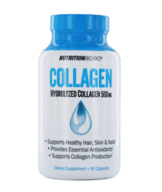 Nutrition Works Hydrolyzed Collagen 500 Mg – 90 Capsules
