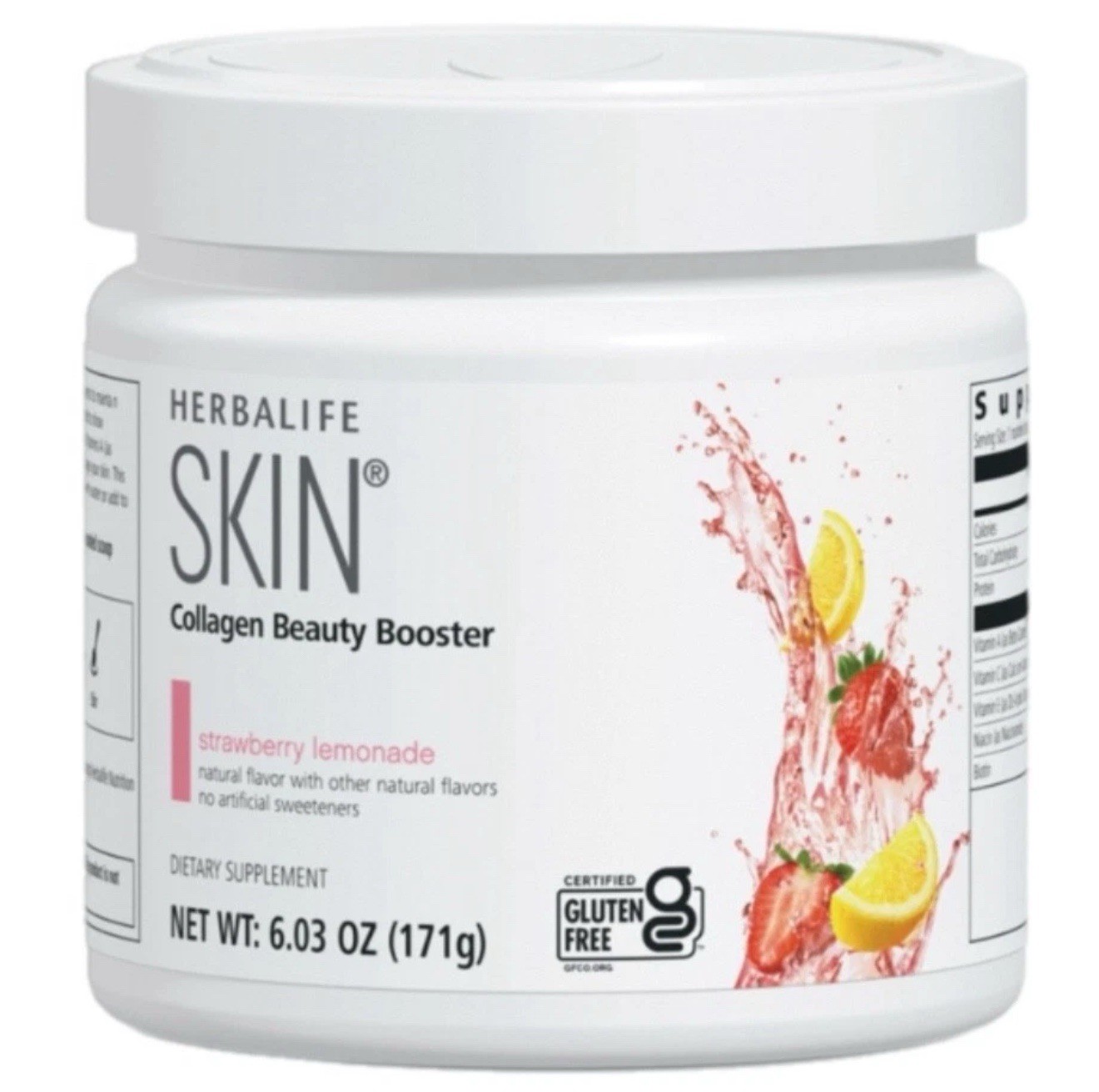 Herba life SKIN Collagen Beauty Booster – Strawberry Lemonade, 6.03 oz, From USA