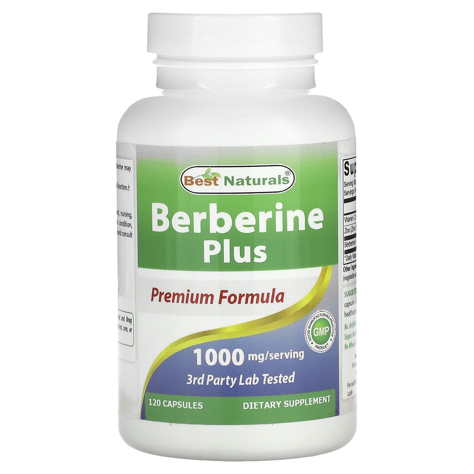 Berberine Plus, 120 Capsules