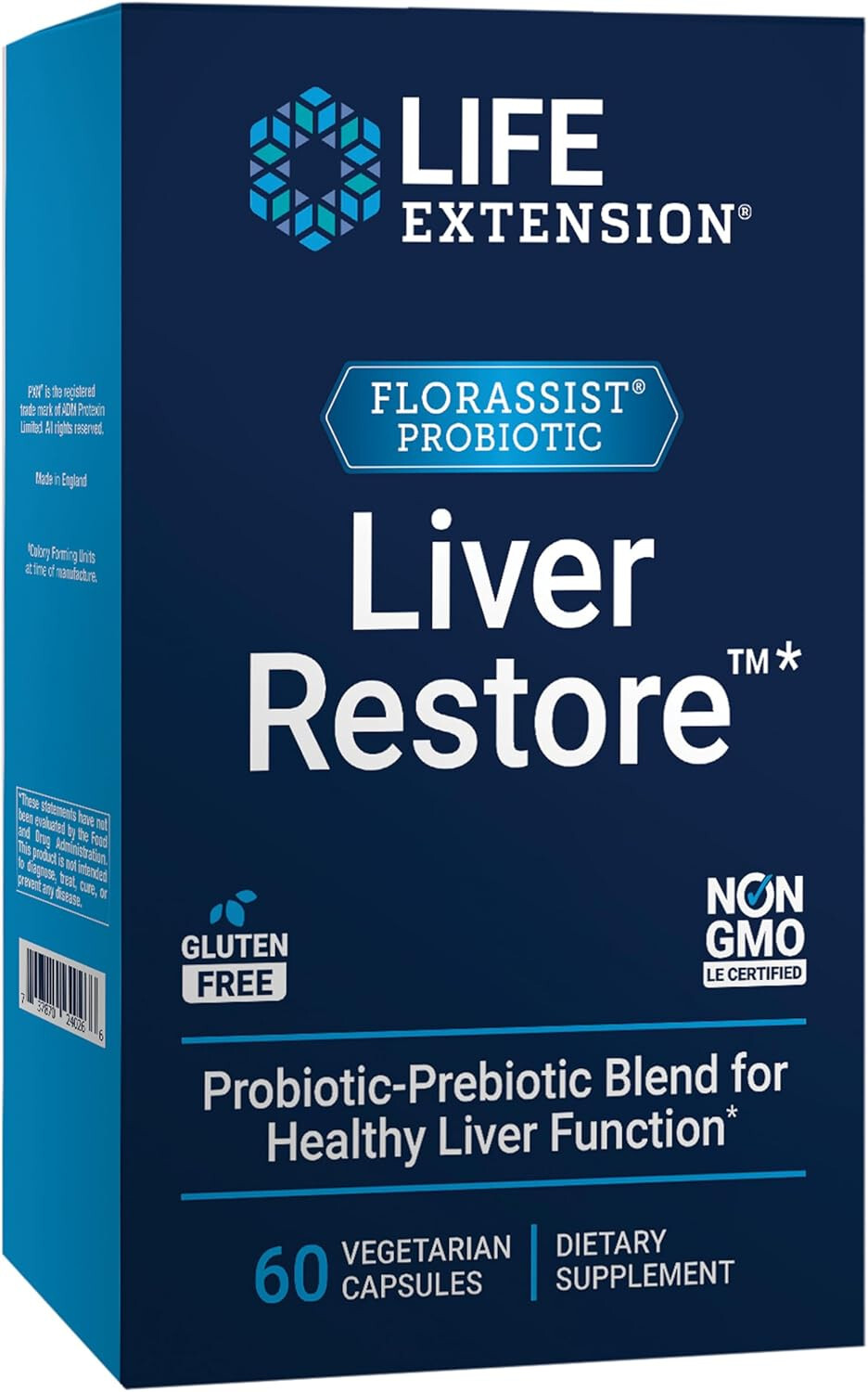 Life Extension FLORASSIST® Liver Restore™ 60 vegetarian capsules