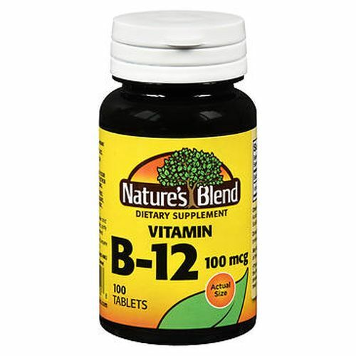 Vitamin B-12 100 Mcg 100 Tabs By Nature’s Blend