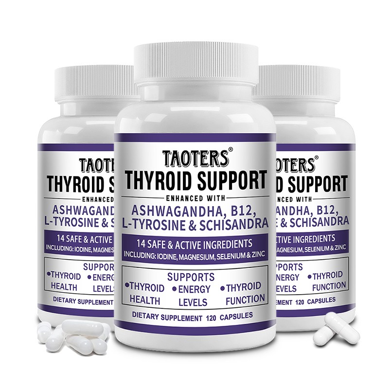 Thyroid Support with Iodine Boost Energy Metabolism Weight Loss Pills Free Ship