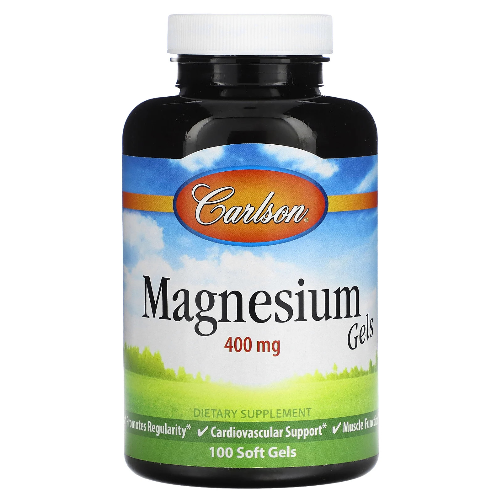 Magnesium Gels, 400 mg, 100 Soft Gels