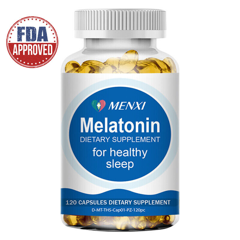 Melatonin 10mg 120 Capsules Deep Sleep Melatonin Capsules Improve Sleep Quality