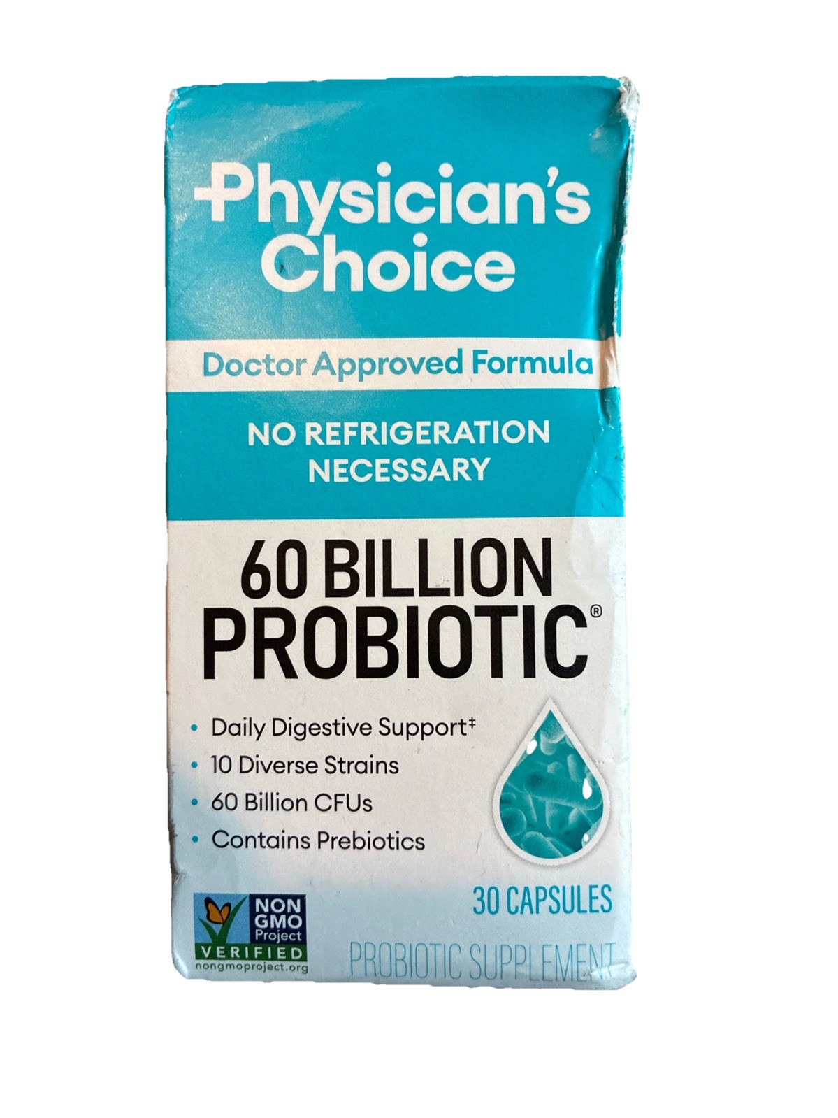 Physician’s Choice 60 Billion Probiotic with Prebiotic Capsules – 60 Caps 06/26