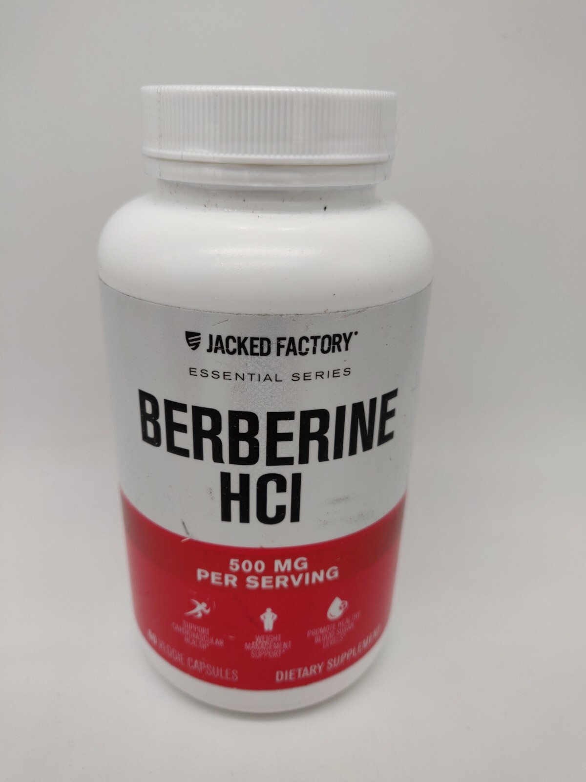 Berberine HCL Extract 500mg 60 Capsules Exp 10/2025