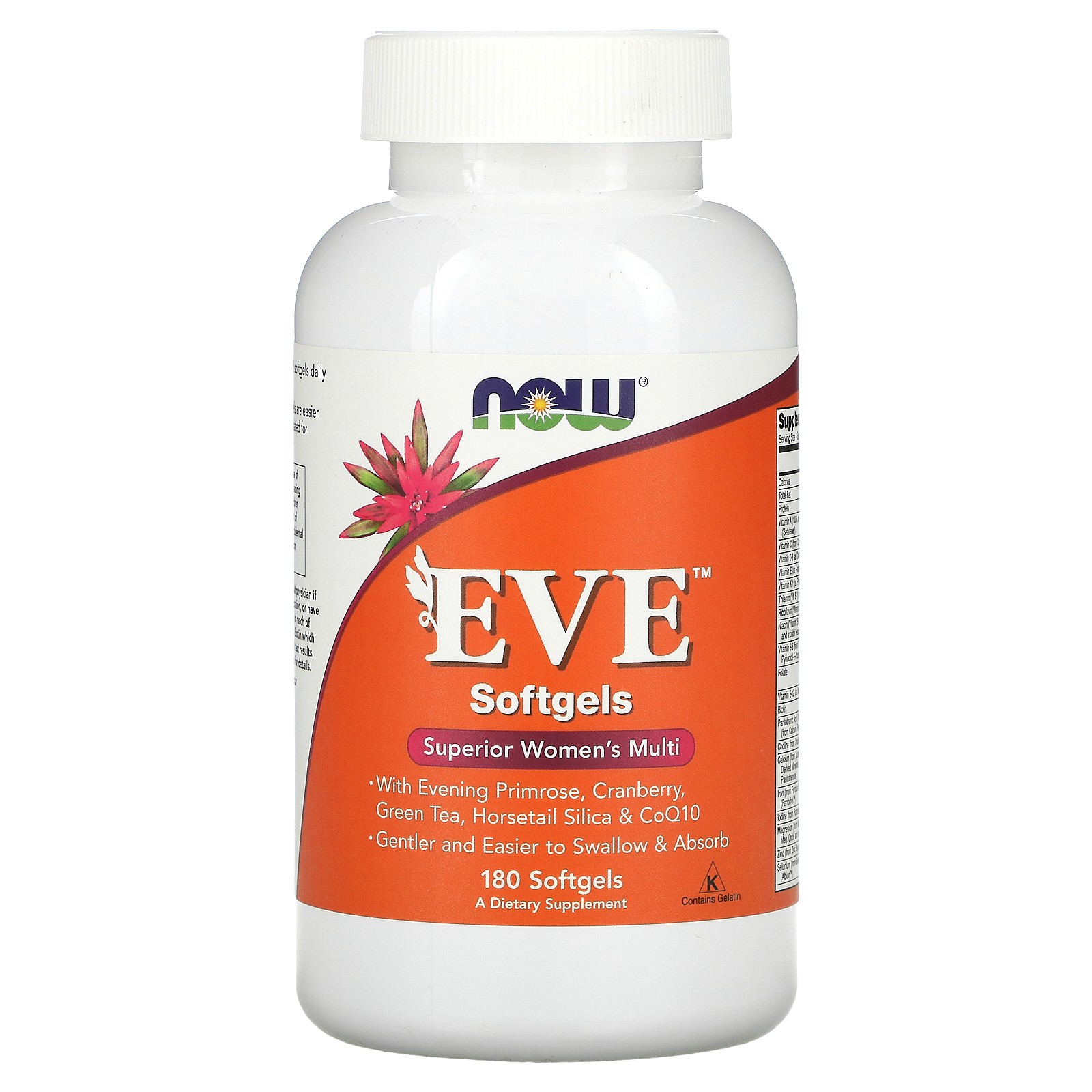 Now Foods EVE Superior Women s Multi 180 Softgels GMP Quality Assured