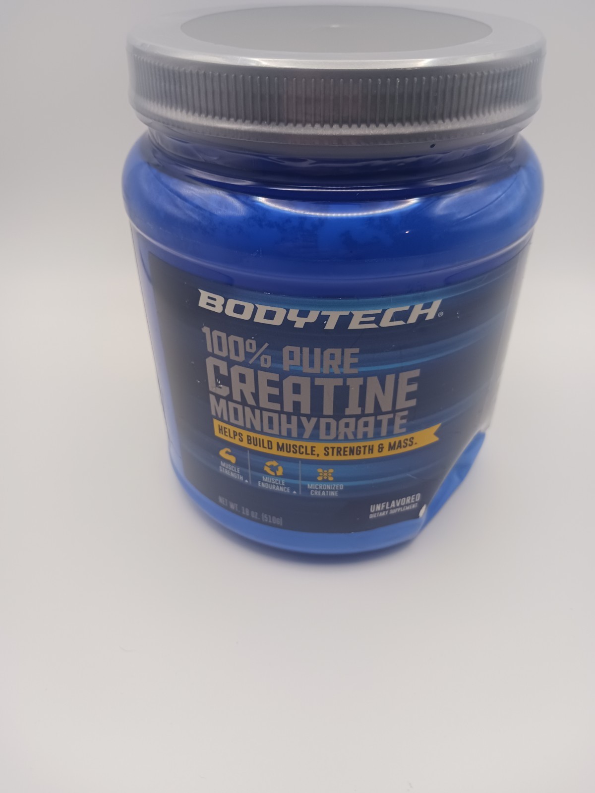 BODYTECH 100% Pure Creatine Monohydrate Powder  18oz EXP 8/2026