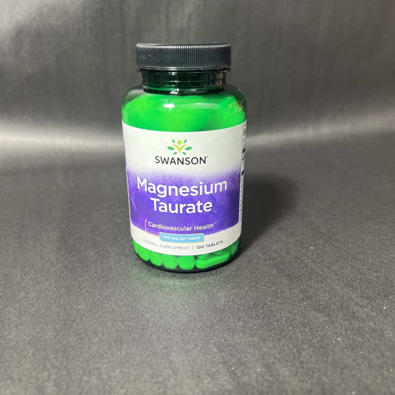 Swanson Magnesium Taurate 100 mg 120 Tablets