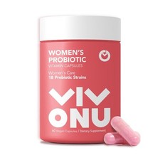 VIVONU Women’s Probiotics – 18 Strains for Vaginal Health 60 Vegetarian Capsules