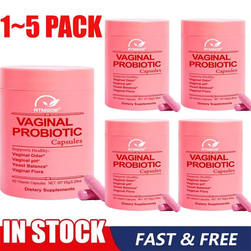 1~5 PACK Vaginal Probiotics for Women pH Balance with Prebiotics
