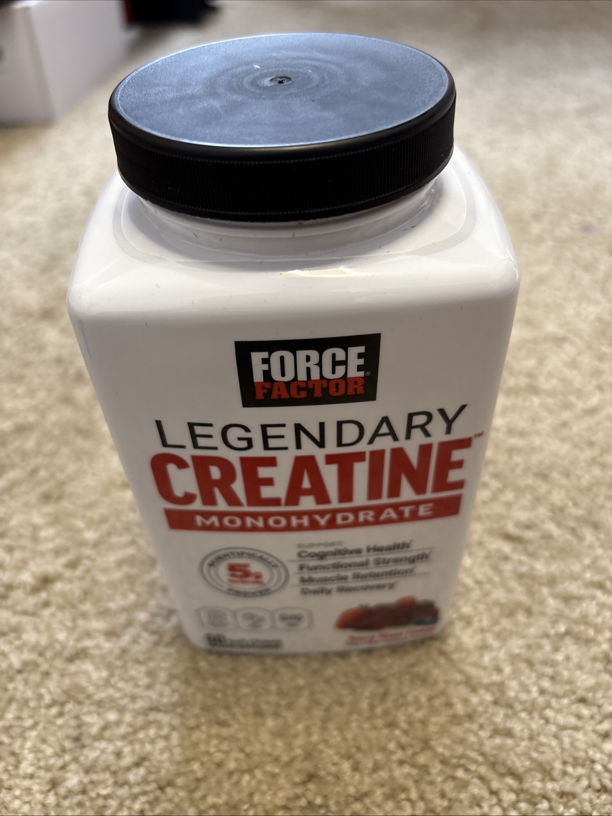 Legendary Creatine Monohydrate, Berry Blast, 60 Soft Chews (2.5 g per Chew)
