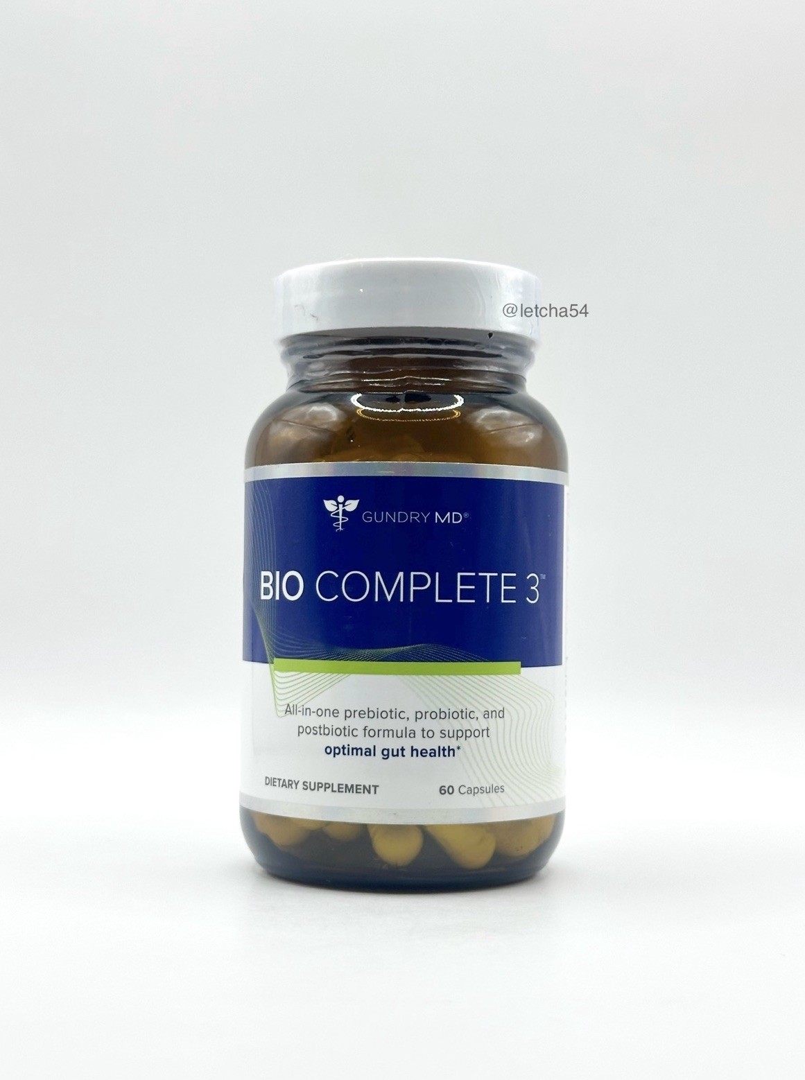 Gundry MD Bio Complete 3 Optimal Gut Health Capsules (60 Caps)