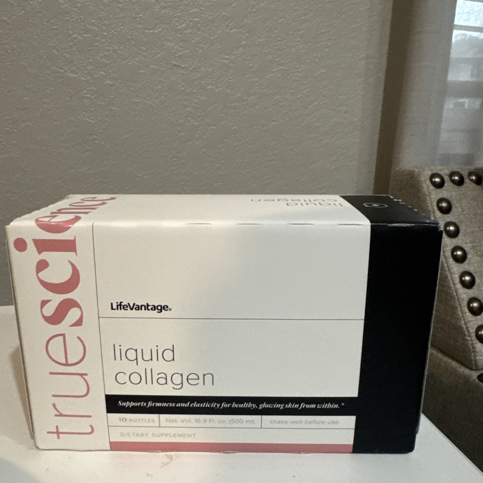 LifeVantage TrueScience Liquid Collagen 10 Bottles 500ml Exp 4/2027 New In Box