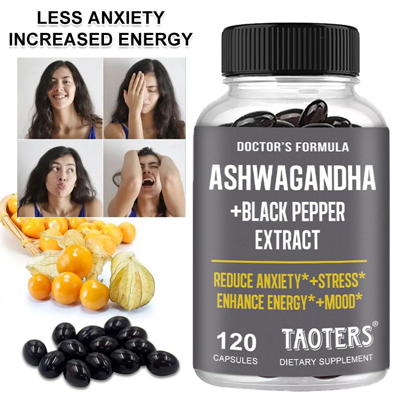 Ashwagandha 2700MG 120 Capsules – Anxiety Stress Care Immunity improve mood