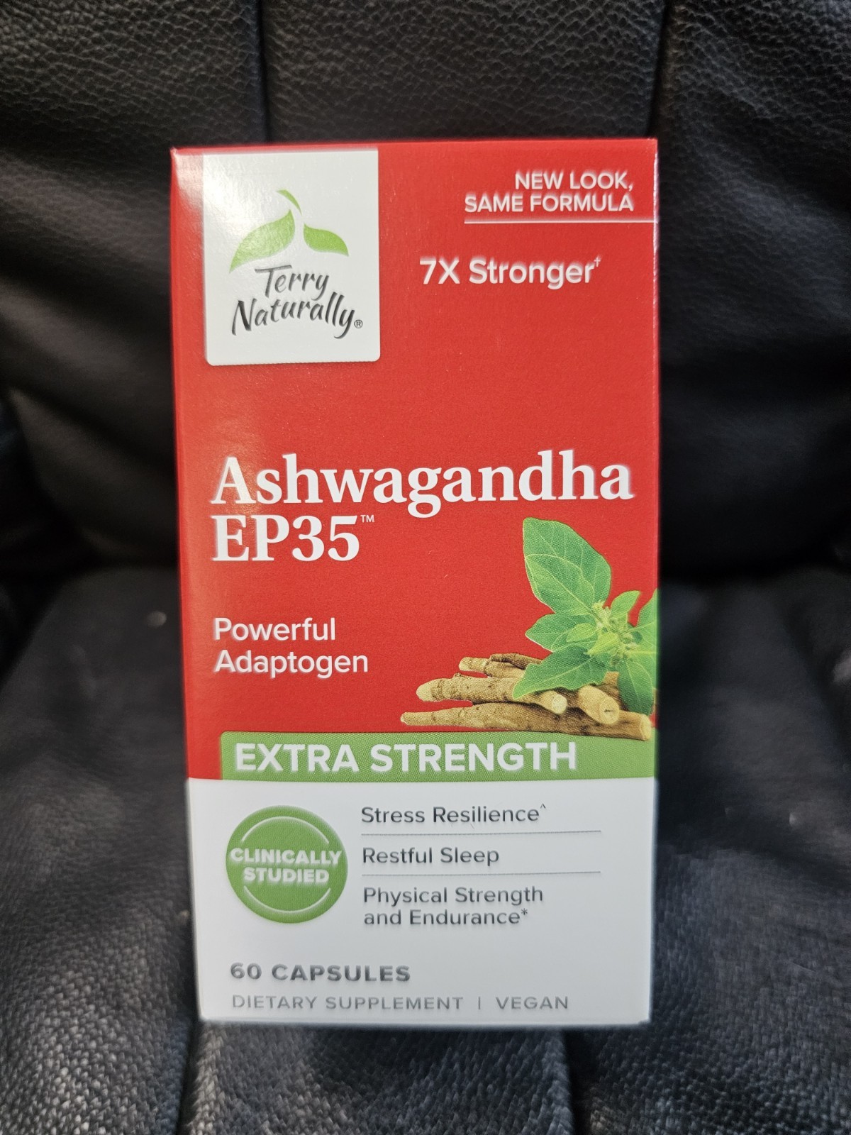 Terry Naturally Ashwagandha EP35- 60 Caps EXP:8/26