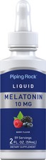 Liquid Melatonin 10 mg, 2 fl oz (59 mL) Dropper Bottle