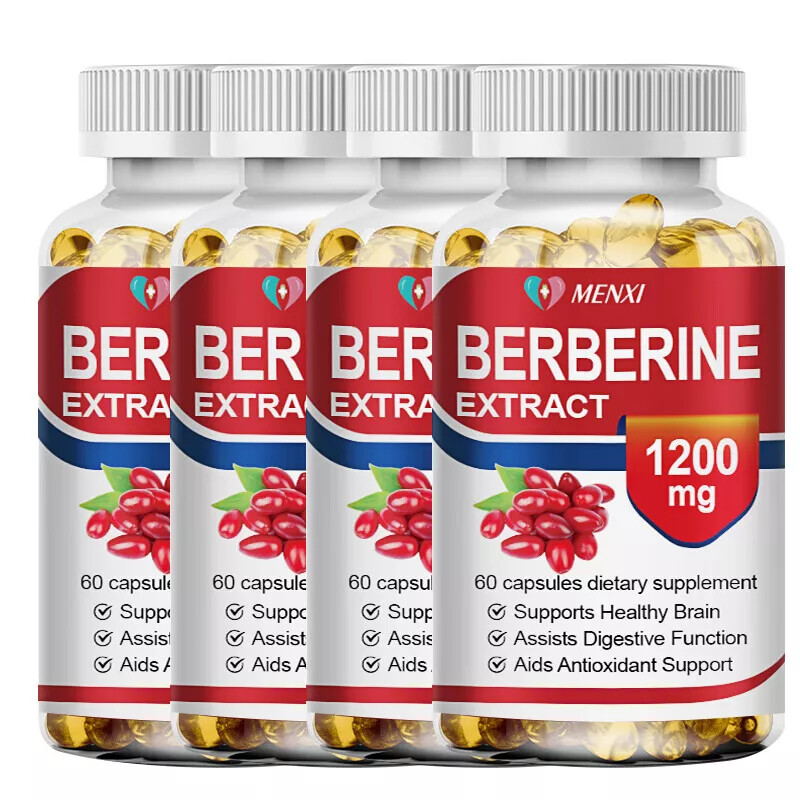 Berberine 1200mg – High Potency Berberine Capsules – 240PC – Blood Sugar Support