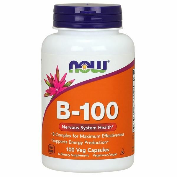 Vitamin B-100  100 Caps By Now Foods