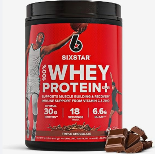 Six Star Whey Protein Powder Plus – Muscle Building & Recovery Formula