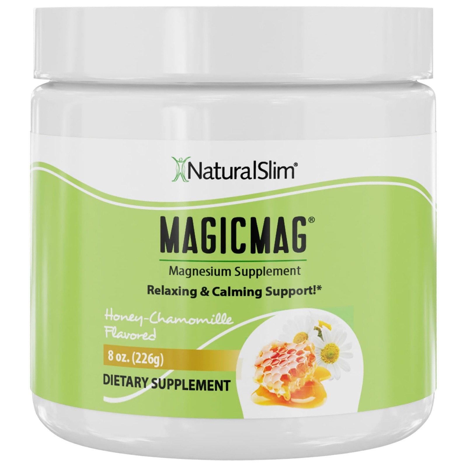 NaturalSlim MagicMag Anti Stress Drink – Pure Magnesium Citrate Powder