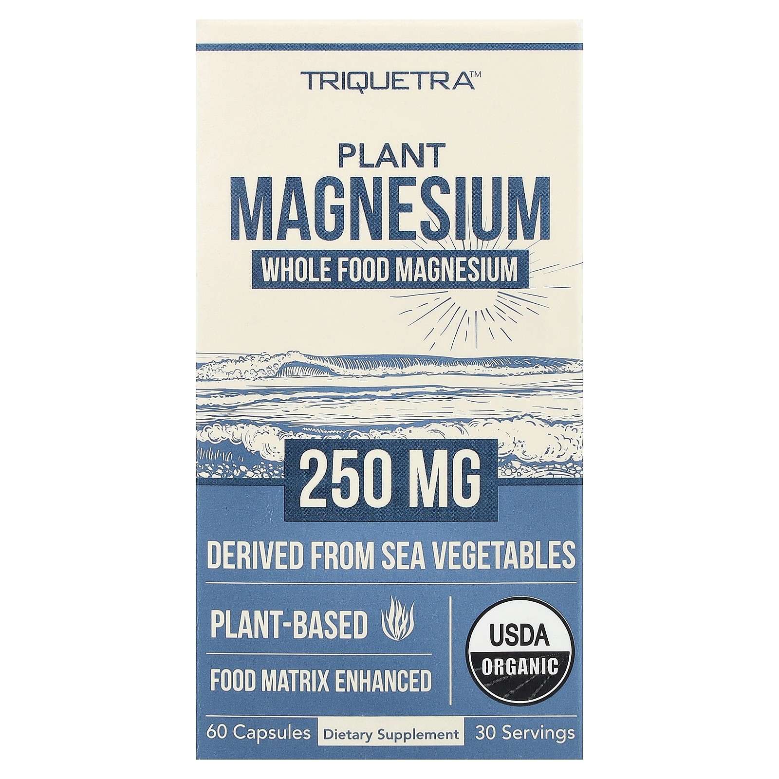 Plant Magnesium, 60 Capsules