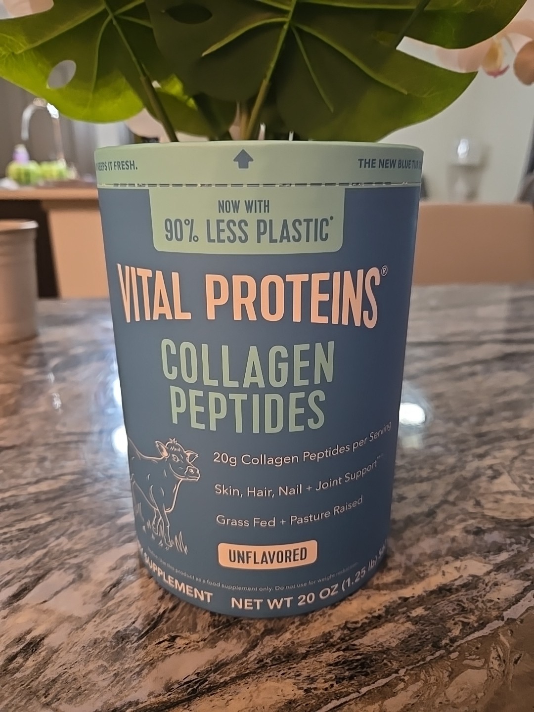 Vital Proteins Collagen Peptides 20oz Dietary Supplement Unflavored Powder  1/27