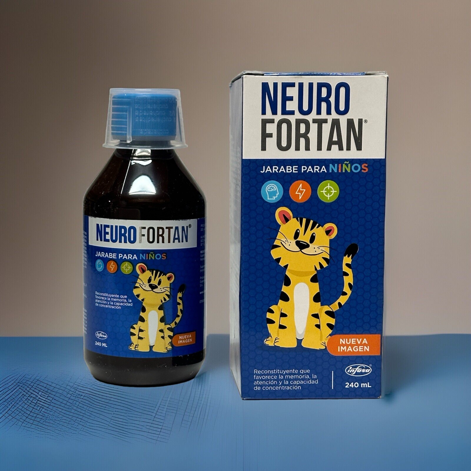 Neurofortan syrup kids Brain Health Mental Alertness Memory Focus Concentration