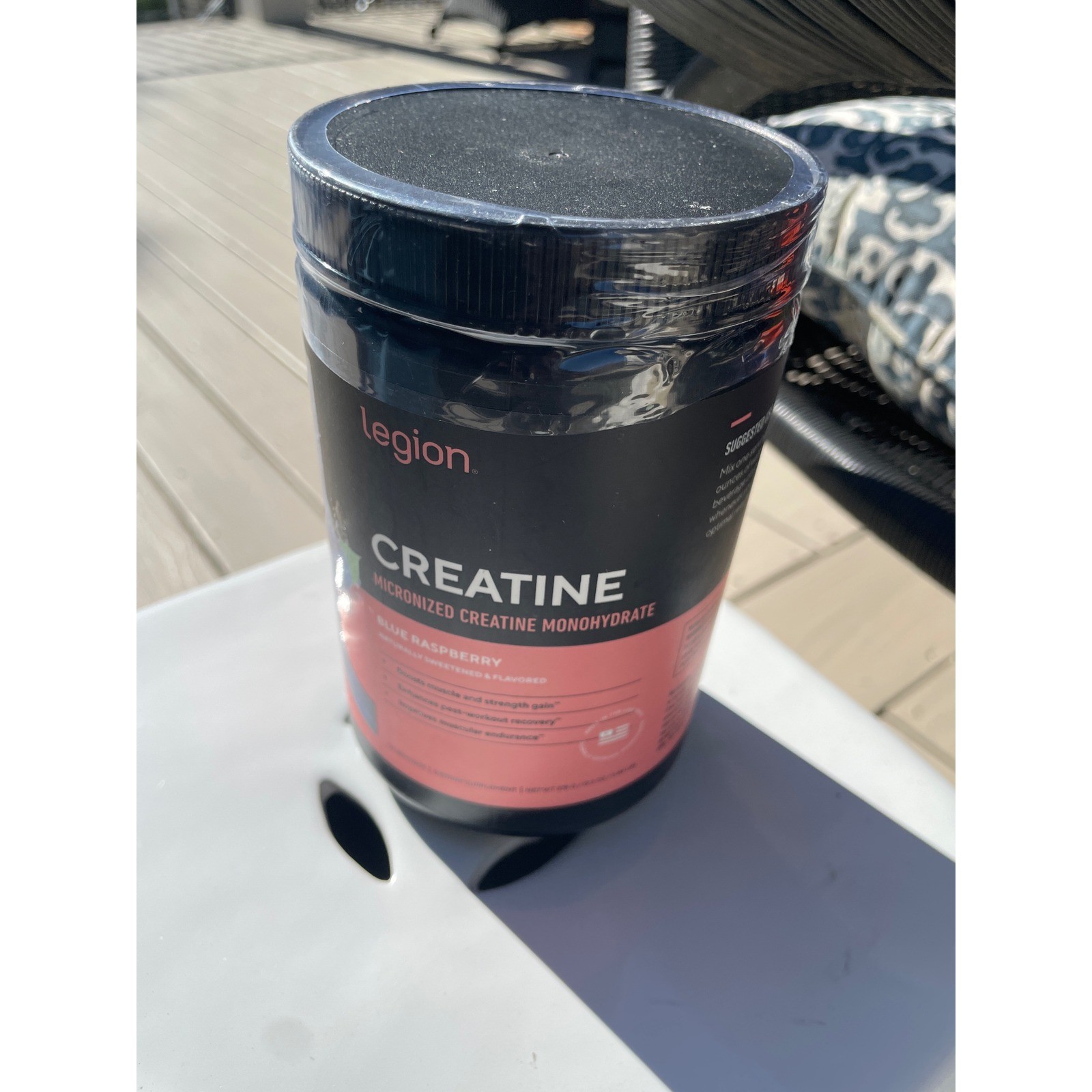 LEGION Micronized Creatine Monohydrate Supplement – Clean Creatine Powder 02/27