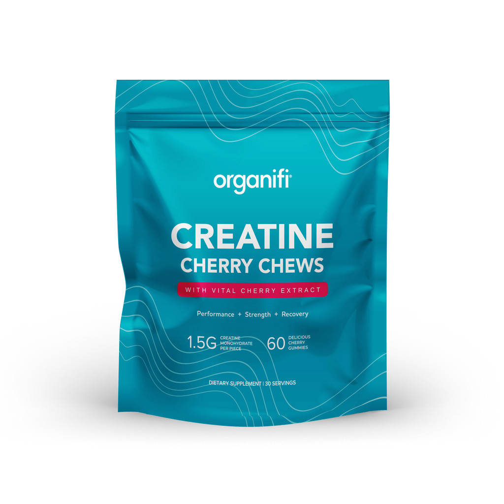 Organifi Creatine Chews – Premium Cherry Chews to Perform 30 Day Supply
