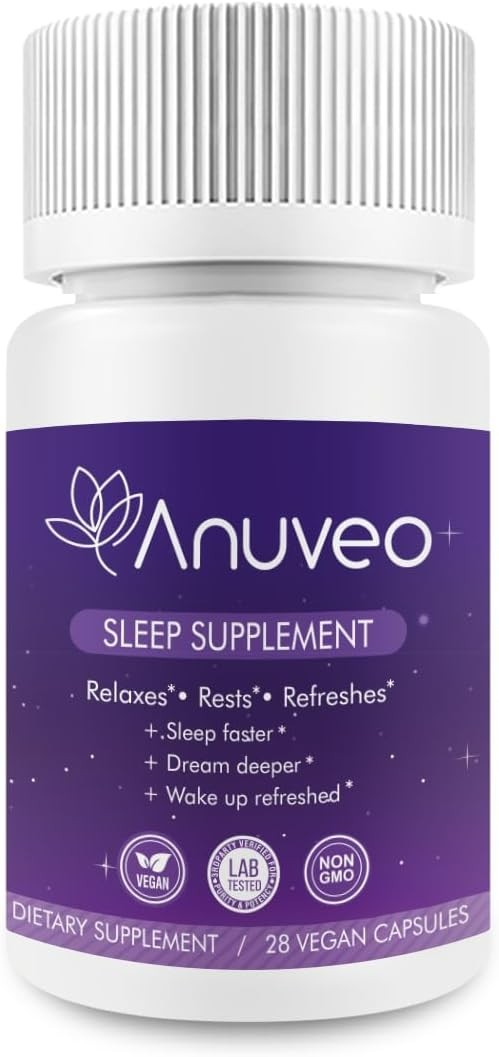 Natural Sleep Aid | Non-Habit Forming | Herbal Sleep Supplement for Better Sleep