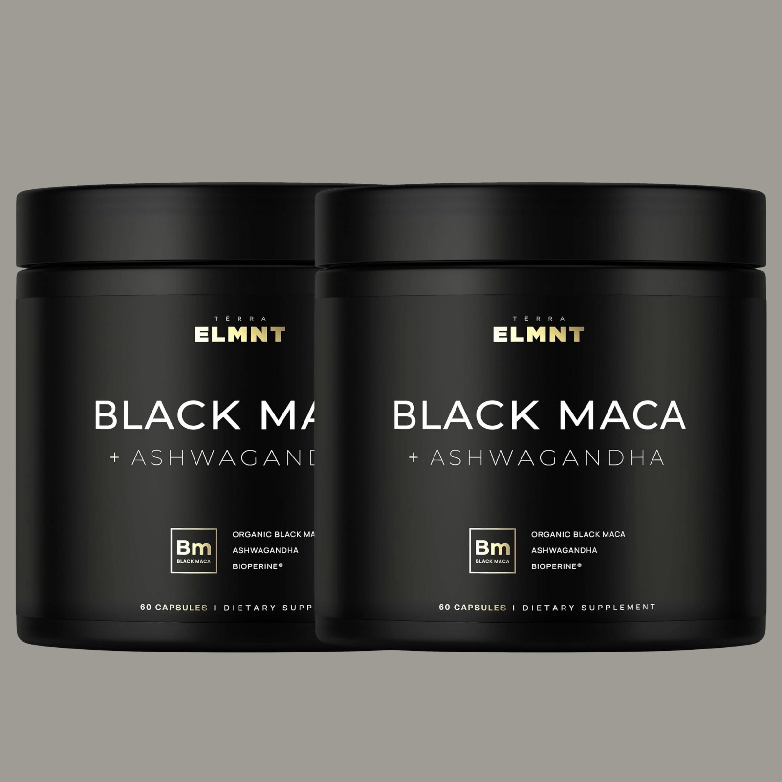 40,000mg 40x Strength Organic Black Maca Root with Ashwagandha – 2 pack