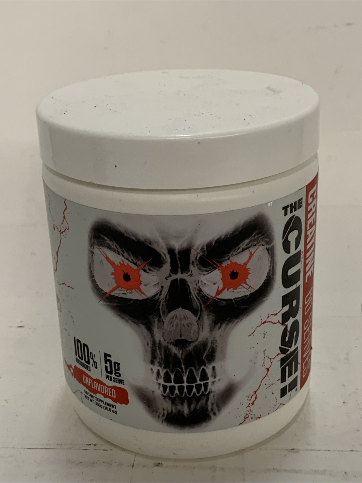 The Curse Creatine (Pharmaceutical Grade) Unflavored 10.6 Oz EXP05/27