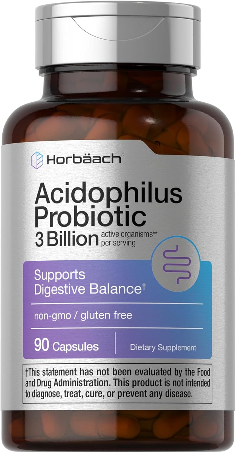 Probiotic for Women & Men’s Digestive Health 3 Billion CFU 90 Capsules Non-GMO