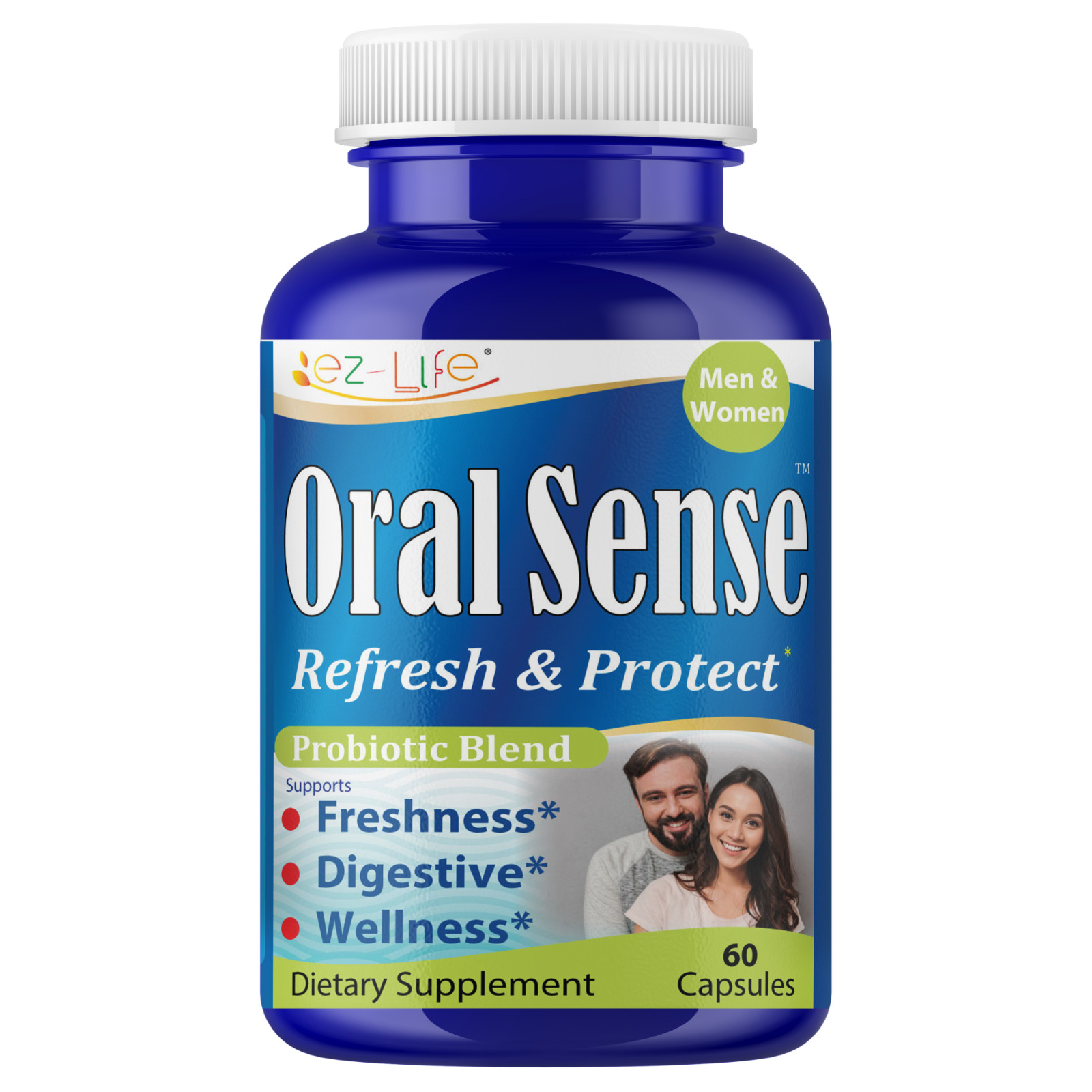 Best Oral Probiotic, Dental Probiotic Supplement Control Bad Breath Oral Health