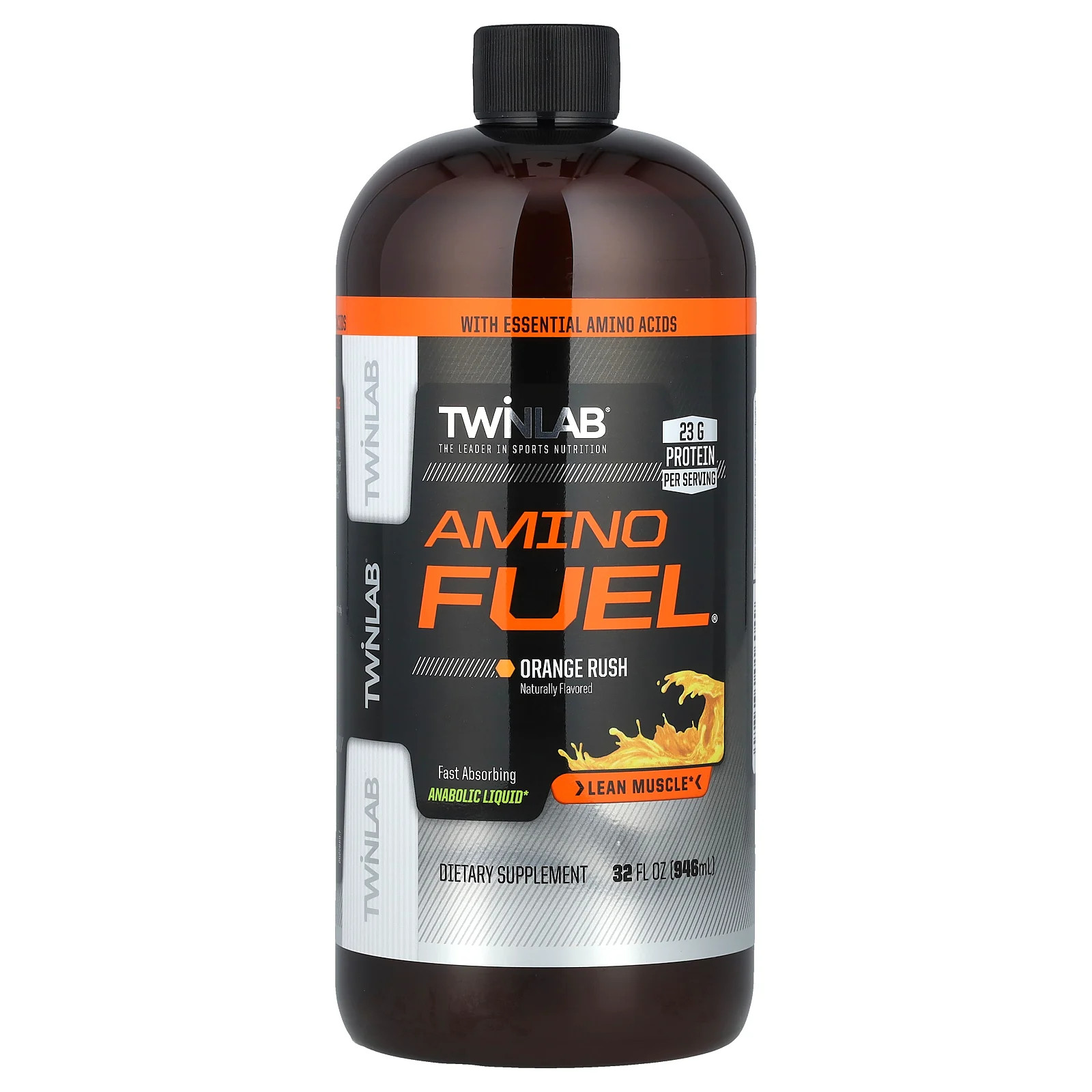 Amino Fuel, Orange Rush, 32 fl oz (946 ml)