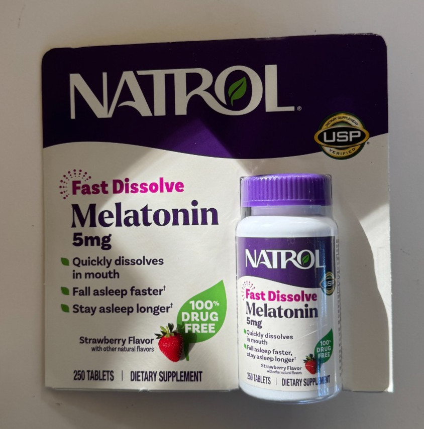 Natrol Melatonin Sleep Aid Tablet, 5mg – 250 Count FREE SHIPPING!