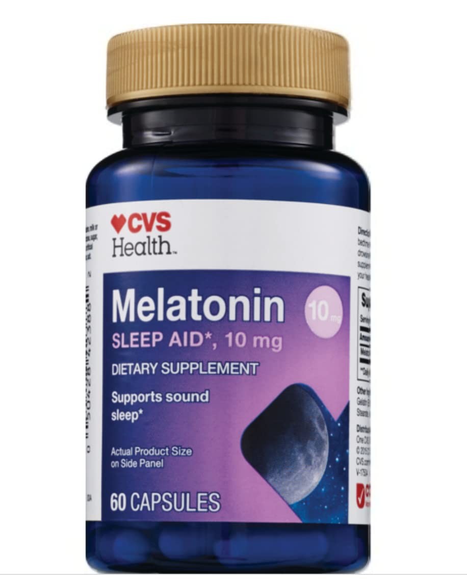 CVS Health Melatonin Capsules 10 mg