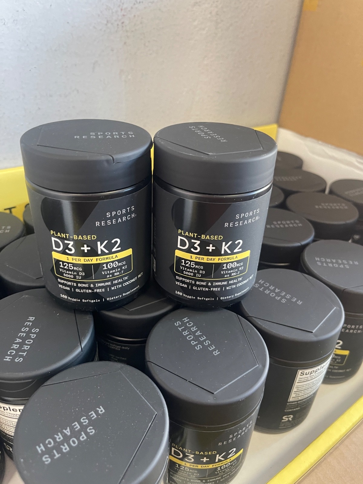 2 Sports Research  Vitamin D3 K2, 160 x 2 =320 6/2028