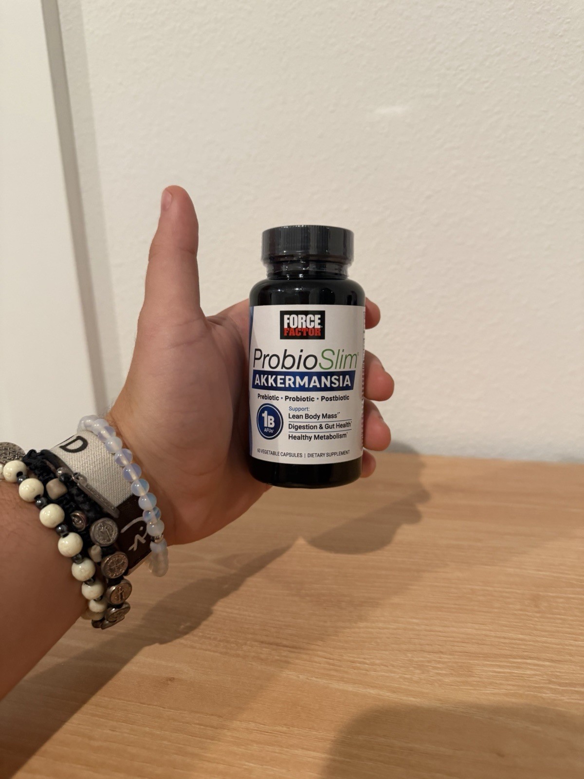 Force Factor ProbioSlim Probiotics & Postbiotics, 60 Vegetable Capsules