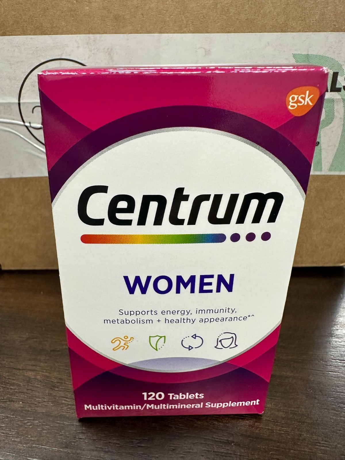 Centrum Women Multivitamin/Multimineral Supplement Tablets – 120ct