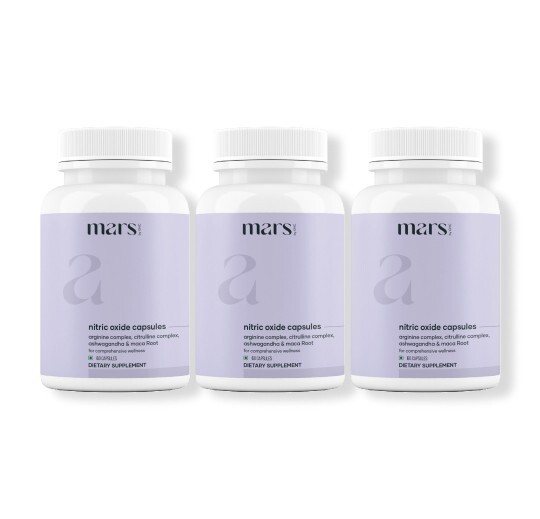 Mars Nitric Oxide Capsules Pack of 3