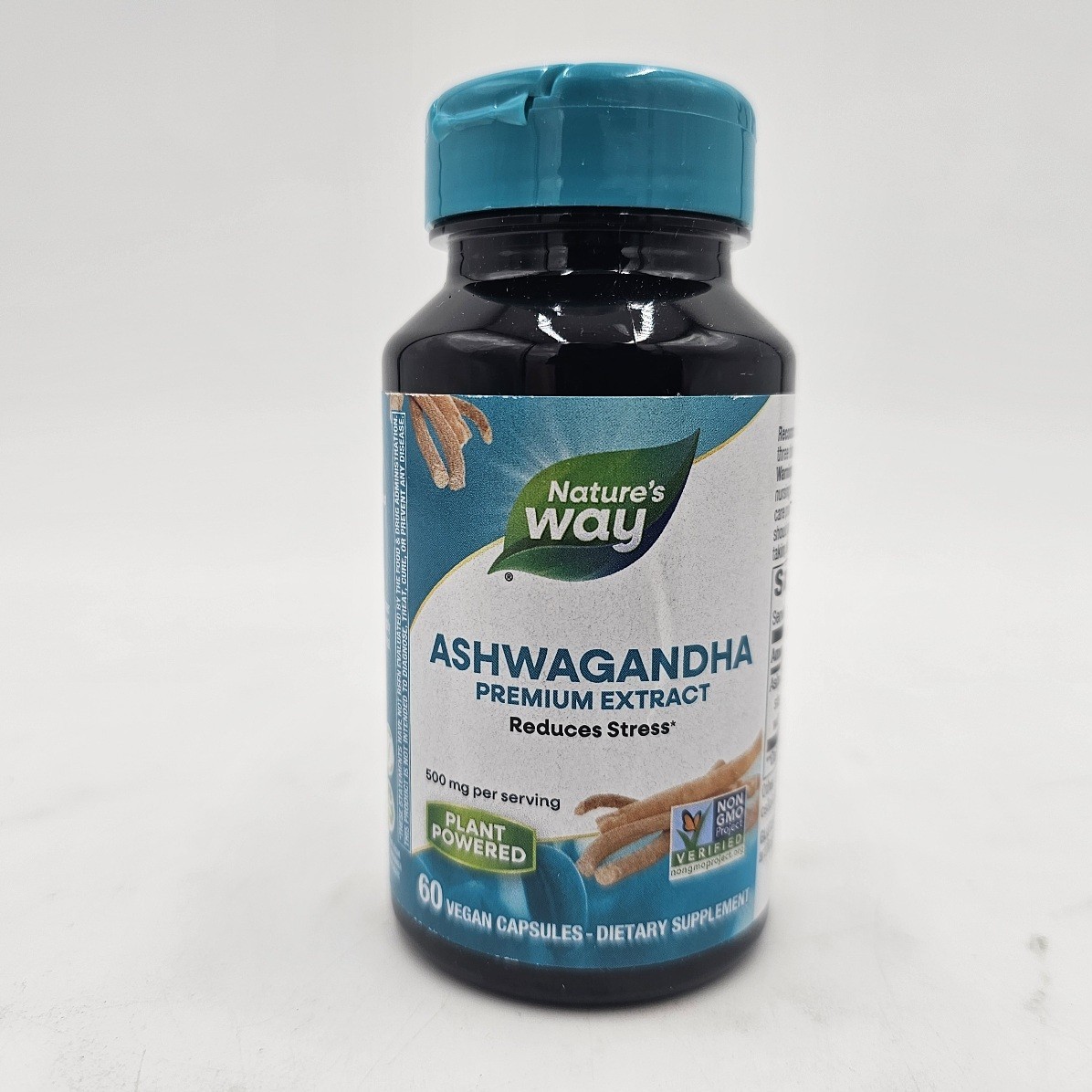 Nature’s Way Ashwagandha 60 Vegan Caps | 500mg | EXP 06/2027 Stress Support